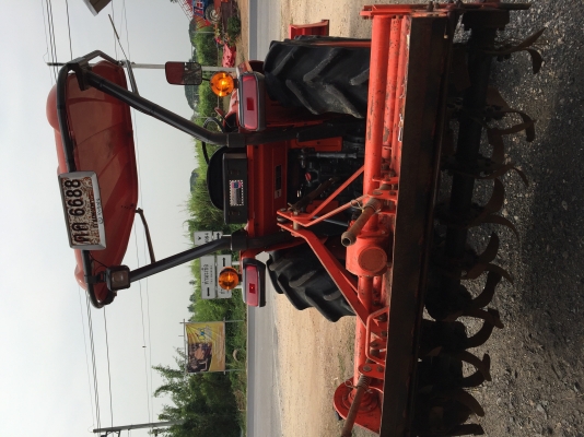 ขายรถไถคูโบต้าL3608แรงพร้อมอุปกรณ์ดันหน้า และโรตารี่