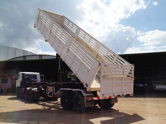 ขายหางเซมิ 2 เพลา ดั้มพ์ ยาว 9.10 เมตร สูง 1.50 เมตร ขึ้นใหม่หมด พร้อมทะเบียน ราคาไม่แพง