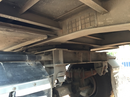 ขายลูกพ่วง 3 เพลาแท้ ไม่ดั้ม อู่พนัส กระบะเหล็กคอกสูง ปี 56 สภาพสวย ยาว 7 เมตร