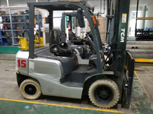 ฟอร์คลิฟต์ TCM FG25T3 ปี 2008 เสาสูง 4.5 เมตร + ไซด์ชิฟต์ ออร์โต้ ราคาไม่แพงครับ