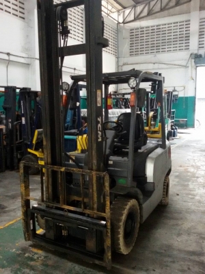 ฟอร์คลิฟต์ TCM FG25T3 ปี 2008 เสาสูง 4.5 เมตร + ไซด์ชิฟต์ ออร์โต้ ราคาไม่แพงครับ