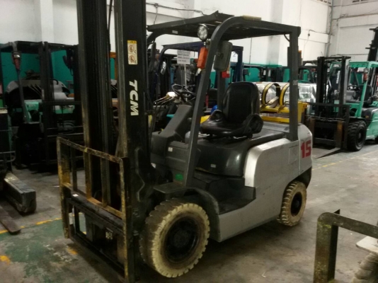 ฟอร์คลิฟต์ TCM FG25T3 ปี 2008 เสาสูง 4.5 เมตร + ไซด์ชิฟต์ ออร์โต้ ราคาไม่แพงครับ