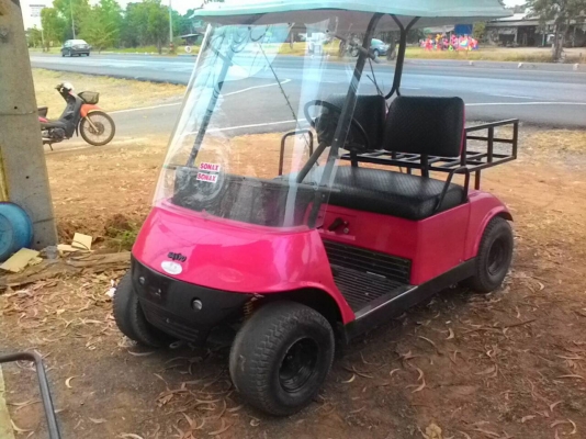 สวยมากๆครับเครื่องแน่นวิ่งรับแขกหรือให้เช่าวิ่งชมสวนคืนกำไรเห็นๆครับ