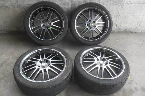 ล้อแม็ก18นิ้ว5รุ114 พร้อมยาง สวยๆ 4 ล้อ ราคา 8900 บาท