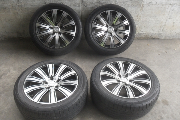 ล้อแม็ก17นิ้ว5รุ114 พร้อมยาง สวยๆ 4 ล้อ ราคา 6900 บาท