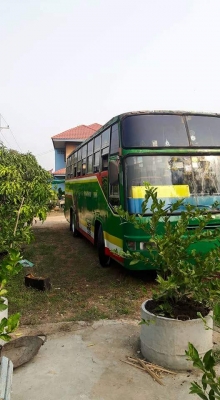 รถบัส 11 เมตร เครื่อง HO7C 185 แรง เครื่องกลาง ช่วงล่าง นิสสัน เบรกแห้งหน้าหลัง รถพร้อมใช้งาน ทะเบียน ม.79