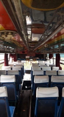 รถบัส 11 เมตร เครื่อง HO7C 185 แรง เครื่องกลาง ช่วงล่าง นิสสัน เบรกแห้งหน้าหลัง รถพร้อมใช้งาน ทะเบียน ม.79