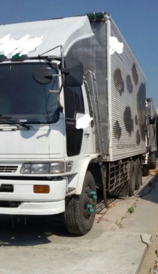 สิบล้อ ฮีโน่ FL1J 220ปึ46 เพเดียว บรรทุกตู้ ช่วงยาว6.50ม สภาพดีสวยบางเดิม ทะเบียนพร้อมโอน