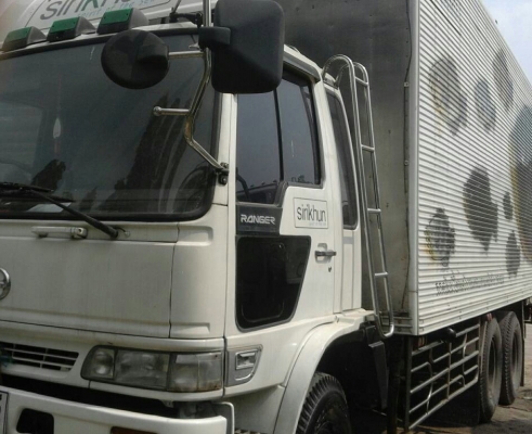 สิบล้อ ฮีโน่ FL1J 220ปึ46 เพเดียว บรรทุกตู้ ช่วงยาว6.50ม สภาพดีสวยบางเดิม ทะเบียนพร้อมโอน