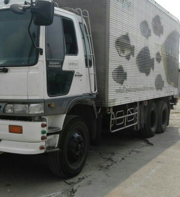 สิบล้อ ฮีโน่ FL1J 220ปึ46 เพเดียว บรรทุกตู้ ช่วงยาว6.50ม สภาพดีสวยบางเดิม ทะเบียนพร้อมโอน