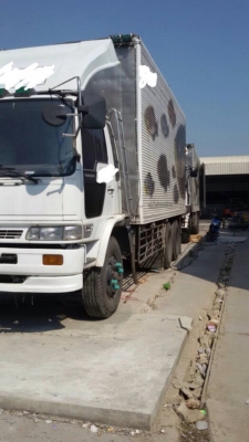 สิบล้อ ฮีโน่ FL1J 220ปึ46 เพเดียว บรรทุกตู้ ช่วงยาว6.50ม สภาพดีสวยบางเดิม ทะเบียนพร้อมโอน