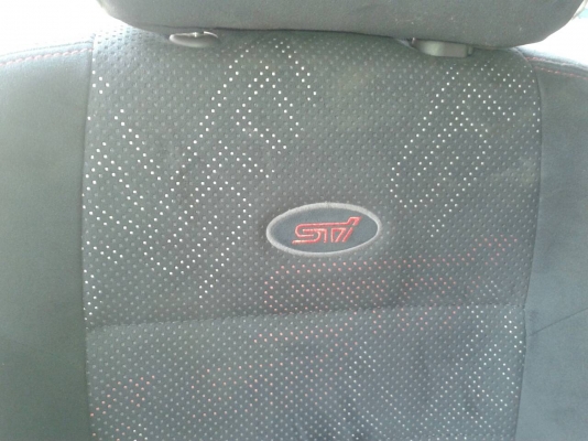ขายเบาะSTI หนังกลับ ปรับระดับได้ หน้า-หลัง