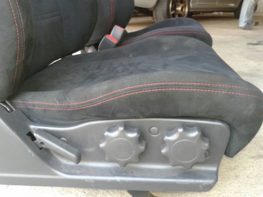 ขายเบาะSTI หนังกลับ ปรับระดับได้ หน้า-หลัง