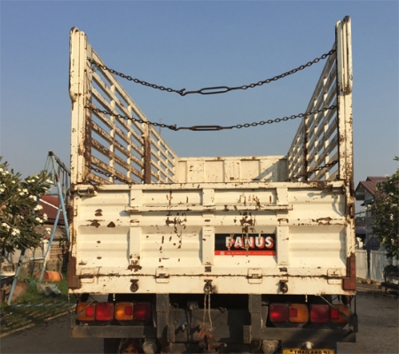 ขายกระบะล่อง ไม่ดั้ม อู่พนัส คอกสูง กว้าง 2.45 เมตร ยาว 6.20 เมตร สูง 2.20 เมตร ปี 56