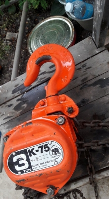 รอกโซ่ตราช้าง K-75(3ตัน)