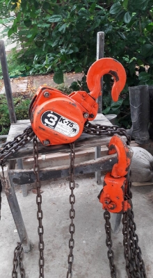 รอกโซ่ตราช้าง K-75(3ตัน)