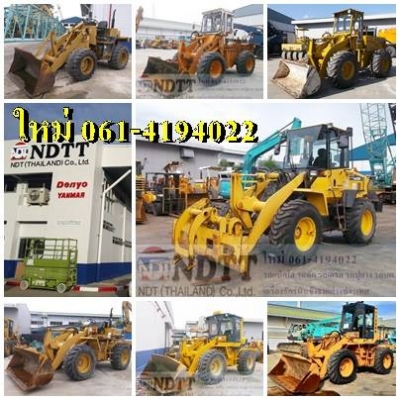 รถตักในสต๊อกนะคะWA100-1,WA100-3, WA100-5,  WA150-1, 510, 515 รถจอดที่บางปะอิน อยุธยานะคะ สนใจติดต่อ ใหม่ 061-4194022