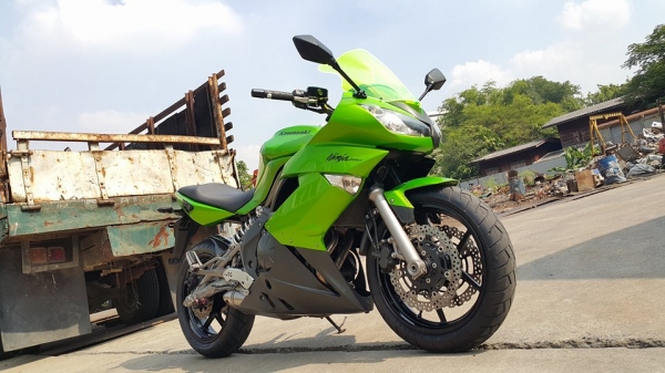 รถบ้าน NINJA650 2009 ABS ถูกกว่าคลาส 300 พร้อมขี่ สวยๆ ราคาไม่แพงครับ