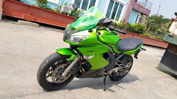 รถบ้าน NINJA650 2009 ABS ถูกกว่าคลาส 300 พร้อมขี่ สวยๆ ราคาไม่แพงครับ