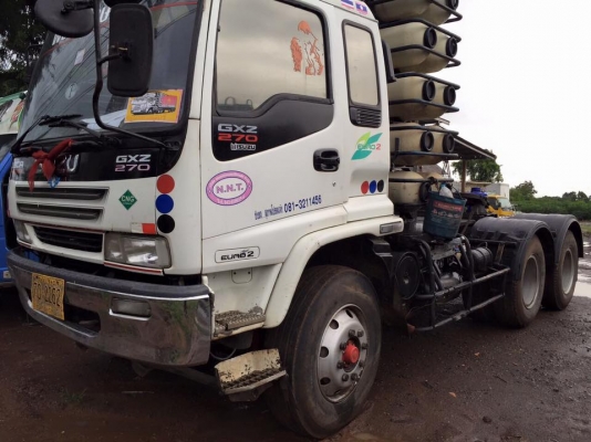 ขาย 10 ล้อหัวลาก ISUZU DECA GXZ 270 แรง 6SD1 รถสวยพร้อมใช้ ติด CNG เครื่องสวย 730000 086-6642-442