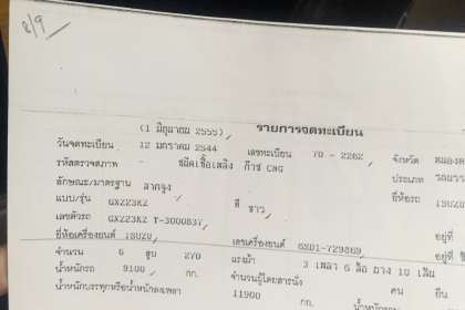 ขาย 10 ล้อหัวลาก ISUZU DECA GXZ 270 แรง 6SD1 รถสวยพร้อมใช้ ติด CNG เครื่องสวย 730000 086-6642-442