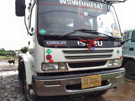 ขาย 10 ล้อหัวลาก ISUZU DECA GXZ 270 แรง 6SD1 รถสวยพร้อมใช้ ติด CNG เครื่องสวย 730000 086-6642-442