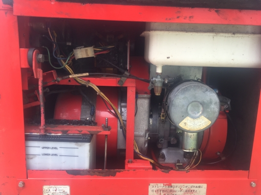 เครื่องเชื่อมภาคสนามพร้อมเครื่องปั้นไฟ DENYO XD140 พร้อมใช้งาน สนใจโทร. 0818481185 0914902228