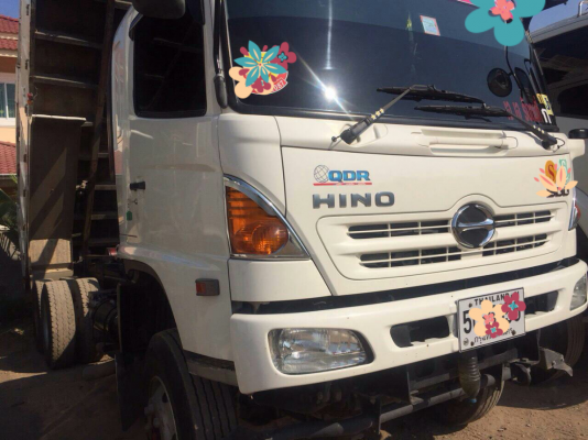 ขายดาวน์รถบรรทุก 10 ล้อดัมพ์ HINO MEGA 344 แรงม้าปี 2556 ไมล์ 13000 กม.ขายดาวน์ 950000