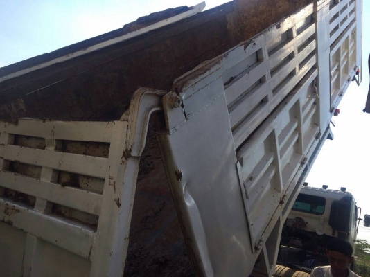 ขายดาวน์รถบรรทุก 10 ล้อดัมพ์ HINO MEGA 344 แรงม้าปี 2556 ไมล์ 13000 กม.ขายดาวน์ 950000