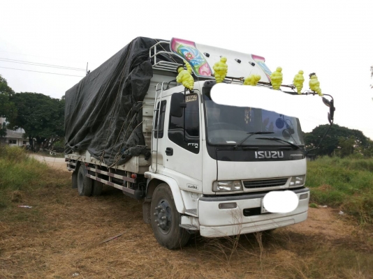 รถบรรทุก ISUZU 6 ล้อยาว. 7 เมตร 20 เครื่อง 200 แรง. คอกเหล็กสูง.  ปื  51 ราคา 830,000 บ. รถอยู่ปทุมธานี