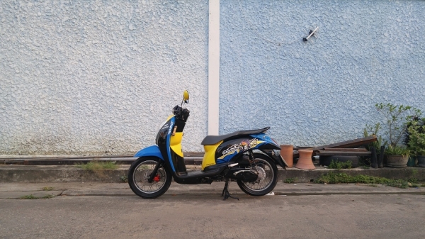 Scoopy i 2012 รถบ้านแท้ เจ้าของคนเดียว เล่มชุดโอนครบ ภาษีพรบ59
