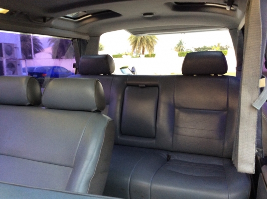 ขายรถตู้ Toyota Super Custom ปี97 เครื่อง 1JZหัวฉีด 2.5 เกียร์ออโต้ ติดแก๊สLPG ไฟฟ้าทั้งคัน เบาะหน้งสวยๆ มูนรูฟ/ซันรูฟไฟฟ้า ระบบไฟฟ้าใช้ได้หมด แอร์หน้า-หลังเย็นฉ่ำ ตัวถังเดิมสีตามสภาพ รถขับดีครับ ตัวcustom แท้ๆครับ ช่วงล่างคอยสปริงนิ่มนวล พร้อมใช้ ภาษี59