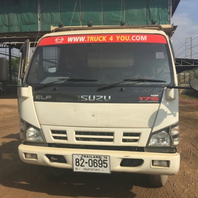 หกล้อ อีซูซุ NQR175ดั้มสามมิต5คิว สภาพดีสวยบางเดิม พร้อมใช้งาน ทะเบียนพร้อมโอน