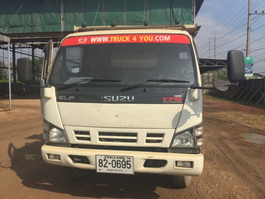 หกล้อ อีซูซุ NQR175ดั้มสามมิต5คิว สภาพดีสวยบางเดิม พร้อมใช้งาน ทะเบียนพร้อมโอน