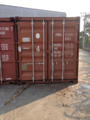 ขายตู้คอนเทรนเนอร์ 40 ft.สภาพ 80\% up