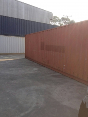 ขายตู้คอนเทรนเนอร์ 40 ft.สภาพ 80\% up