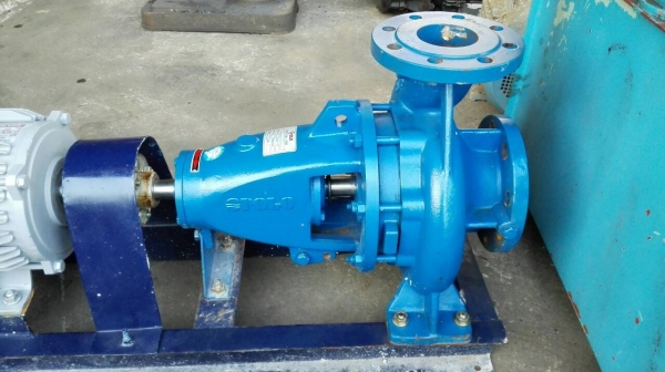 ==== SOLD ==== ปั้มน้ำ POLO ใบพัดทองเหลือง หน้า 4"- 3" มอเตอร์ Mitsu 7.5 HP. 380V. ของใหม่แค่ลอง มี 2 ชุด