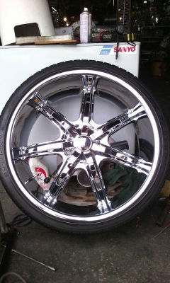 ขายเเม๊ก 24"พร้อมยาง 2013