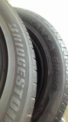 215/55R16 BRIDGESTONE TURANZA GR-80 ขอบสวย หนา ชุด 4 เส้น tel.081-427-3941 ไลน์ไอดี autobot107 215/55R16 BRIDGESTONE TURANZA GR-80 ขอบสวย หนา ชุด 4 เส้น tel.081-427-3941 ไลน์ไอดี autobot107