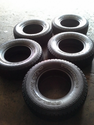 Yokohama AT 265/70/16 ปี10 สภาพดี มี 5เส้น