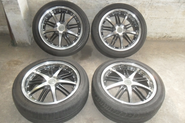 ล้อแม็ก17นิ้ว5รุ114 พร้อมยาง สวยๆ 4 ล้อ ราคา 6900 บาท