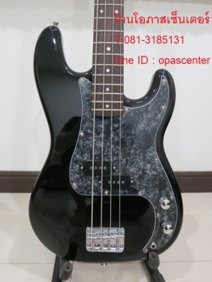 เบสไฟฟ้า 4 สาย Century ของใหม่ สีดำ ทรง Precision Bass ขายถูก