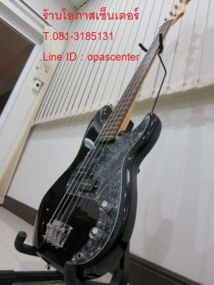 เบสไฟฟ้า 4 สาย Century ของใหม่ สีดำ ทรง Precision Bass ขายถูก