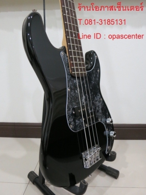 เบสไฟฟ้า 4 สาย Century ของใหม่ สีดำ ทรง Precision Bass ขายถูก