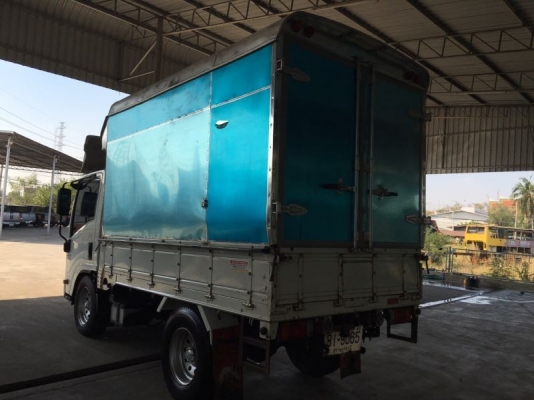 NLR 130 แรง 4 ล้อ  รถใหม่  รถปี 54  กระบะบรรทุกมีข้างเสริม ราคา590,000บาท