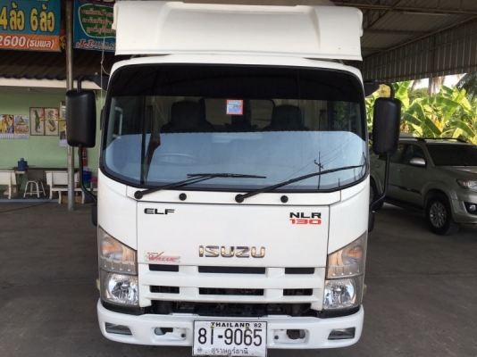 NLR 130 แรง 4 ล้อ  รถใหม่  รถปี 54  กระบะบรรทุกมีข้างเสริม ราคา590,000บาท