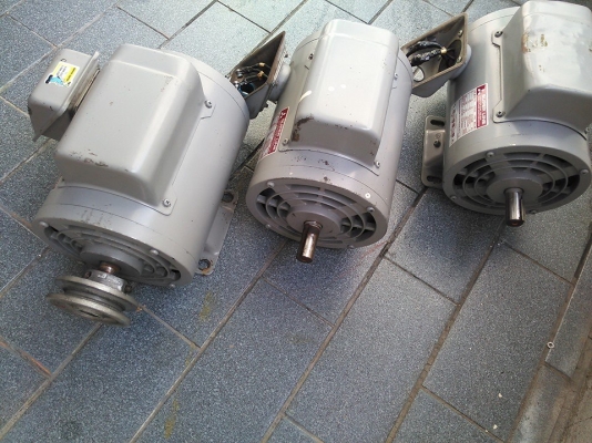 มอเตอร์ มิซู 1 แรง ไฟ 220 โวล์ พร้อมใช้งาน