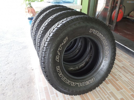 ยางขอบ15 yokohama geolandar ats 30x9.5 ดอกเต็ม สภาพดีเยี่ยม