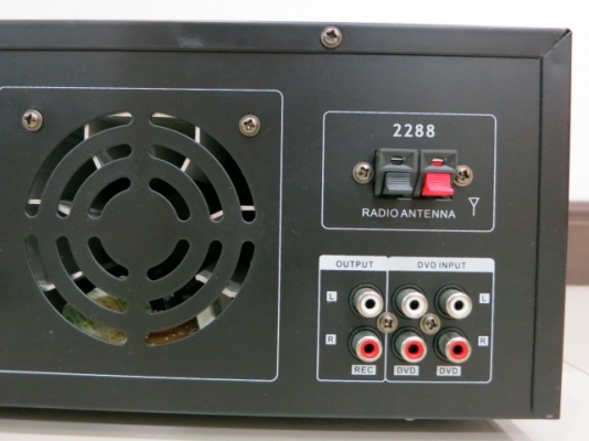 เพาเวอร์มิกเซอร์ ยี่ห้อ SUKE รุ่น 2288 ของใหม่ อีคิวในตัว วิทยุได้ เสียบเมมได้ ไมค์ 4ช่อง