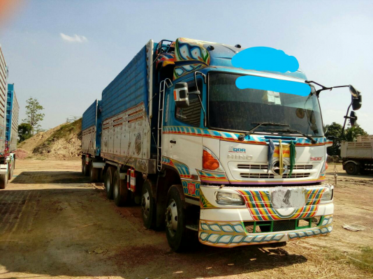 ขายดาวน์รถพ่วง 24 ล้อ แม่-ลูก กระบะเนียมคอกเกษตรดั้ม HINO 344 ปี.56 รถสวย วิ้งน้อย ราคา.750000 สนใจโทรจองด่วน